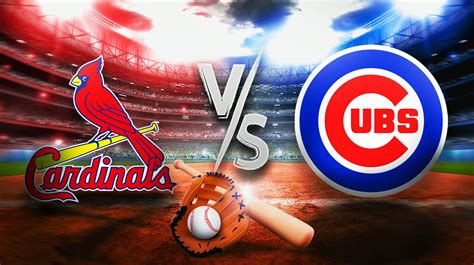 cardinals vs cubs prediction today